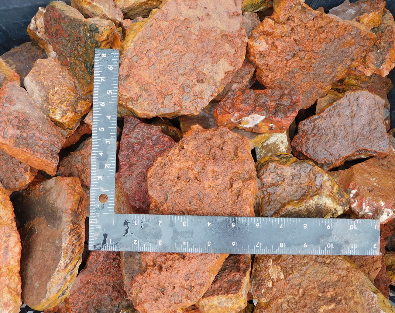 tiger tail jasper from mexico lapidary cabbing tumbling rough